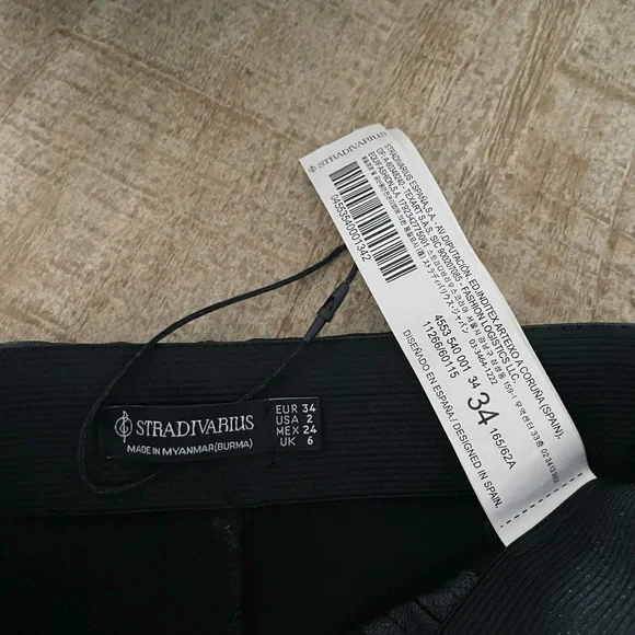 ASOS Stradivarius leather pants - Picture 3 of 3